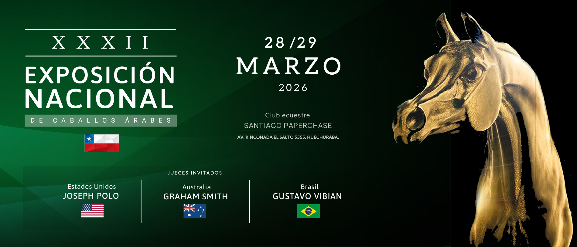 Exposicion nacional del caballo arabe 2026